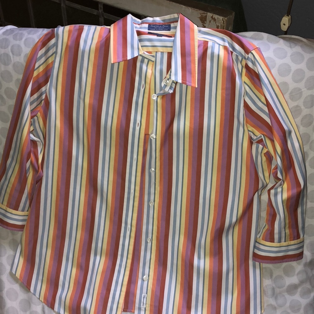 Faconnable 100%cotton shirt- designed in France